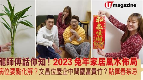 2023病位|2023兔年家居風水佈局 龍師傅話你知！ 病位要點化。